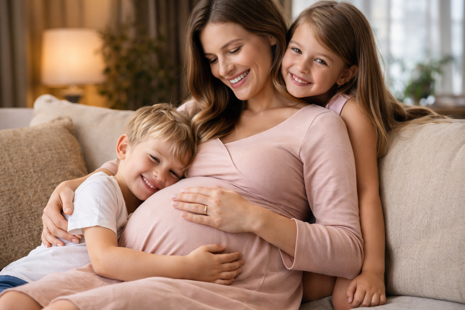 photo grossesse maison