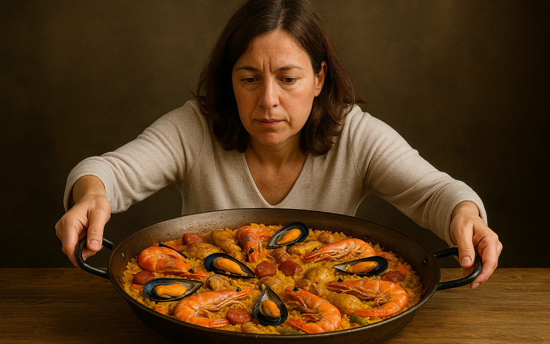 Quel prix prévoir pour une paella géante destinée à 60 personnes ?