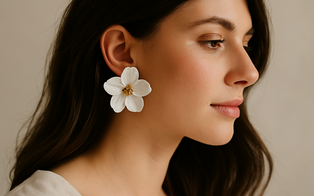 Boucles d&rsquo;oreilles fleurs séchées : l&rsquo;élégance naturelle