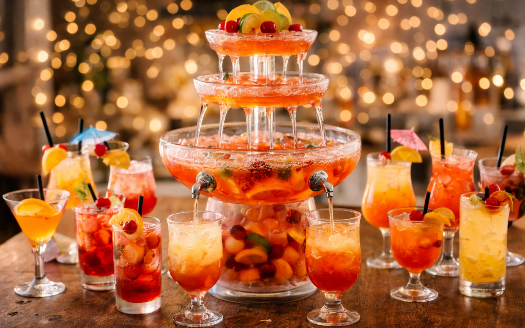 Fontaine pour punch : la touche festive et pratique pour toutes vos réceptions