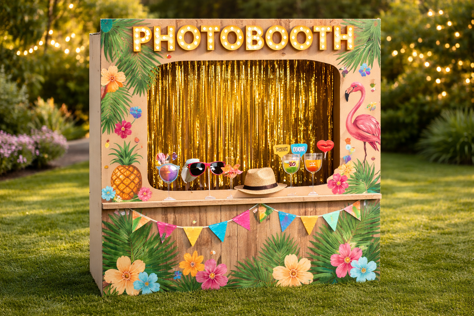 fabriquer un photobooth en carton