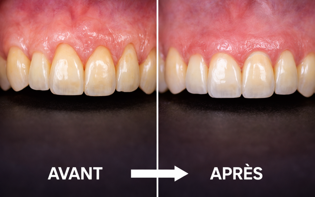 Greffe de gencive : photos avant / après et analyse des résultats