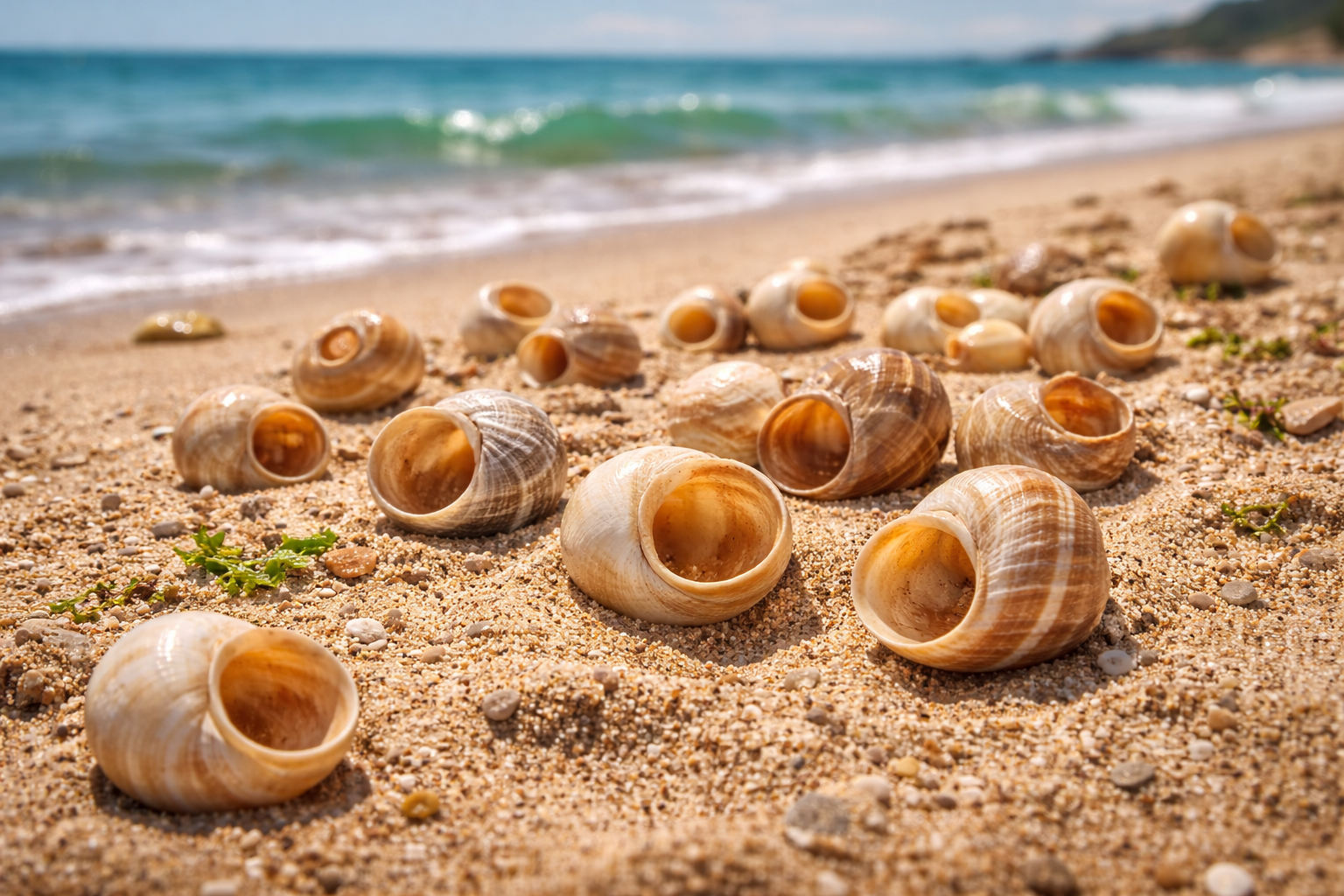 ou trouver des croquilles d'escargots vides