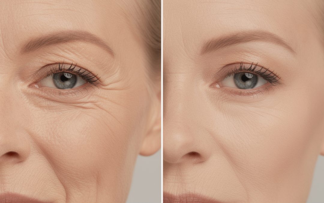 Avant après acide hyaluronique pour atténuer les pattes d&rsquo;oie : résultats et conseils