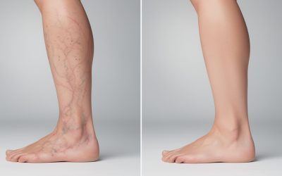 Laser varicosités avant après : tout ce qu’il faut savoir pour voir les résultats