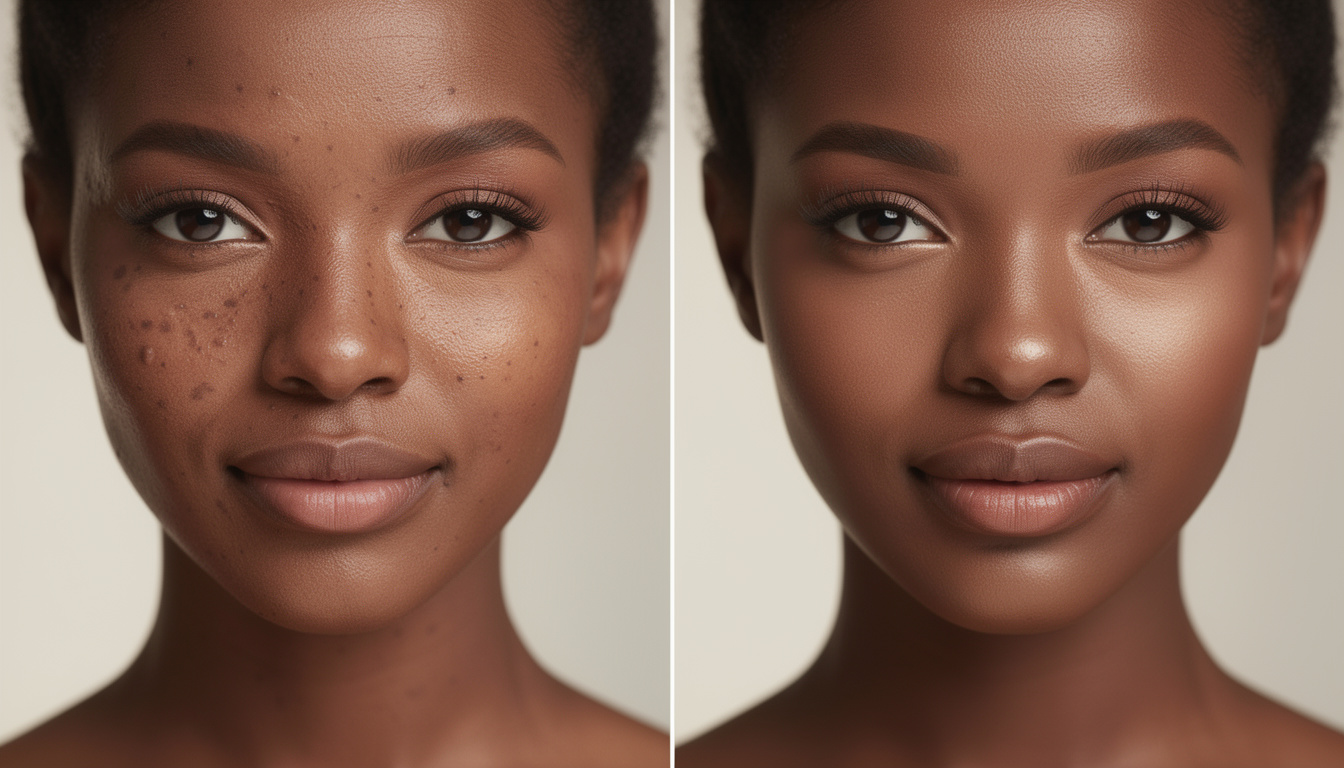 découvrez les effets du peeling sur la peau noire avec des résultats avant et après, conseils et précautions pour un soin adapté et efficace.