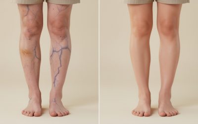 Varicosités avant après : quelles améliorations attendre après un traitement